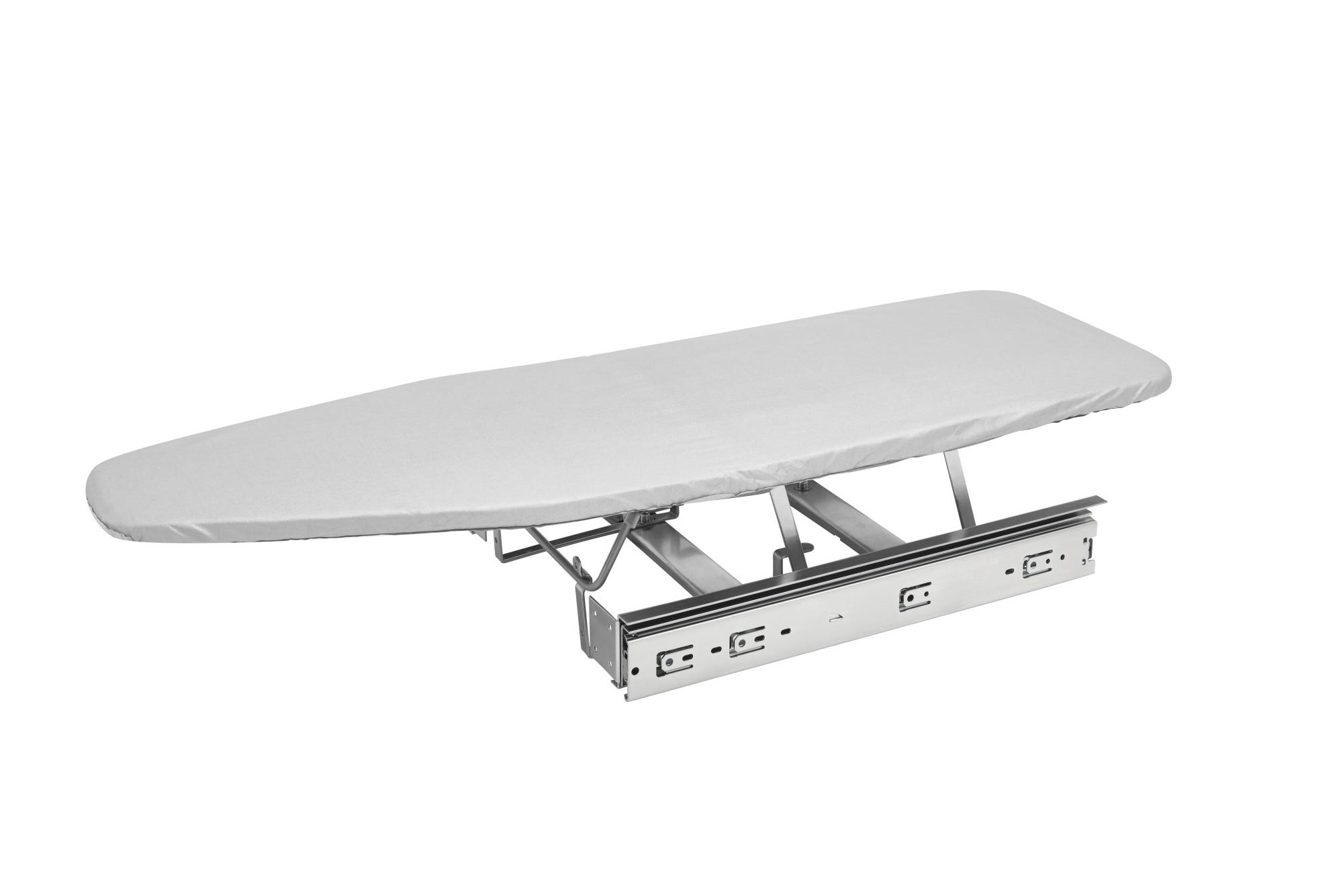 Pullout Ironing Board for Vanity Cabinet Drawers, as shown