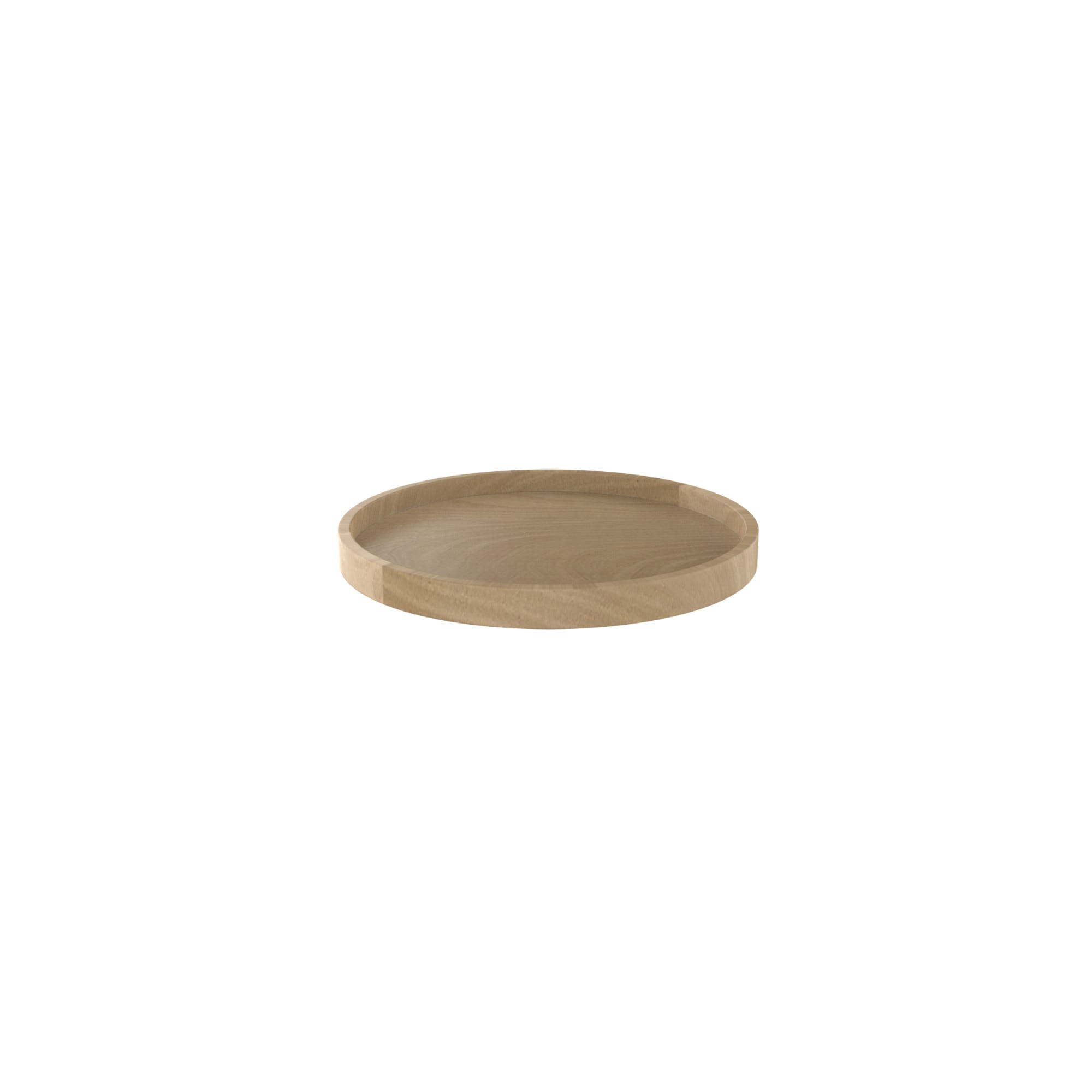 Wood Full-Circle Lazy Susan for Corner Wall Cabinets w/ Swivel Bearing