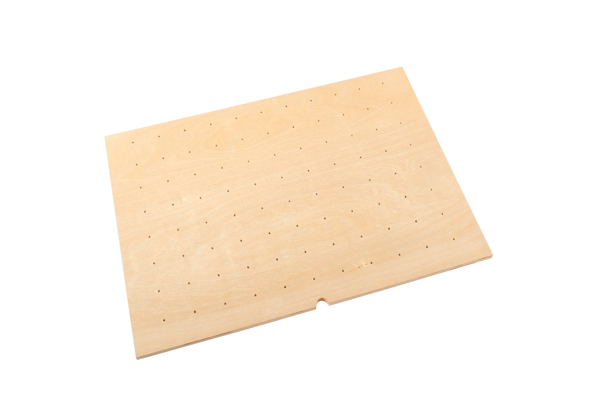 Wood Trim-to-Fit Drawer Peg Board Insert Only