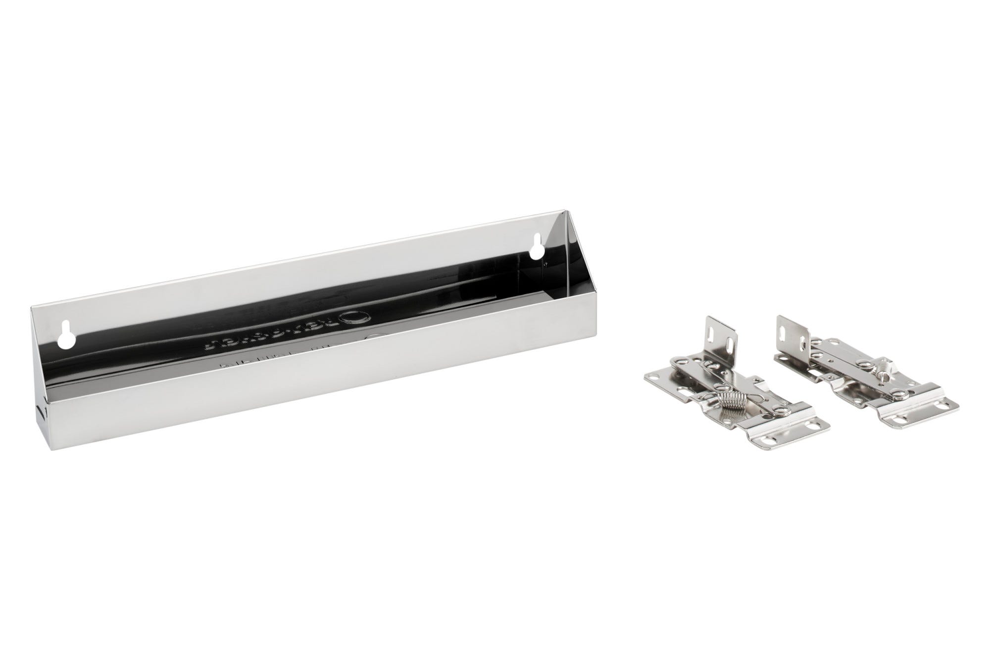 Stainless-Steel Slim Tip-Out Trays for Sink Base Cabinets
