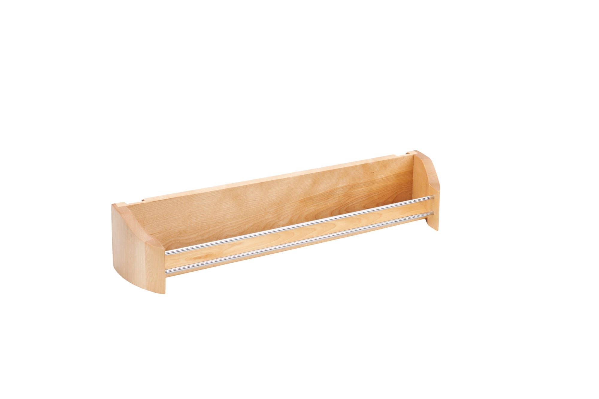 20" Single Cabinet Door Mount Wood Storage Tray