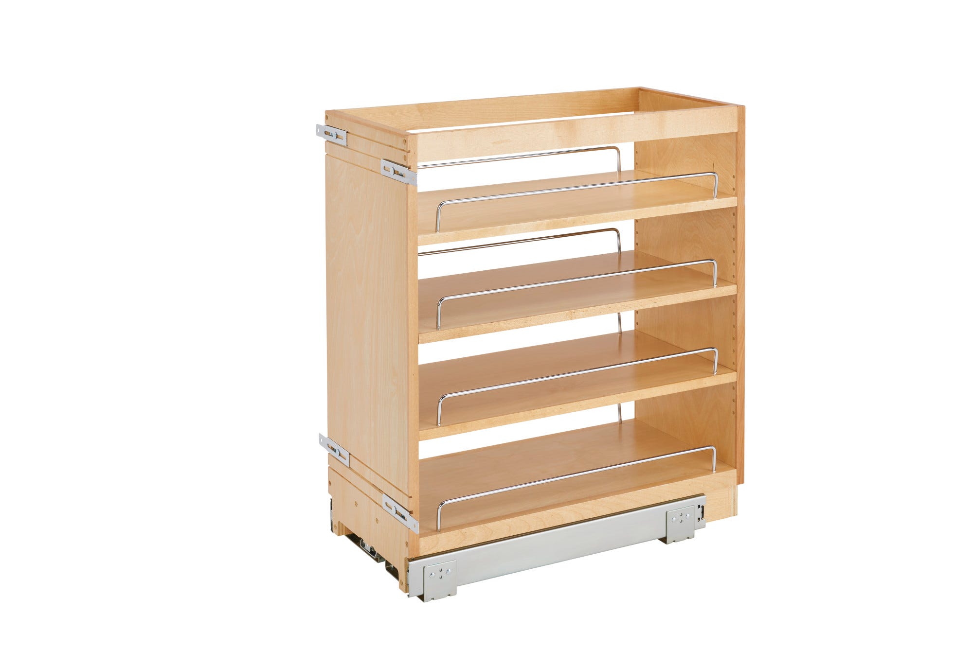Wood Base Cabinet Pullout Organizer