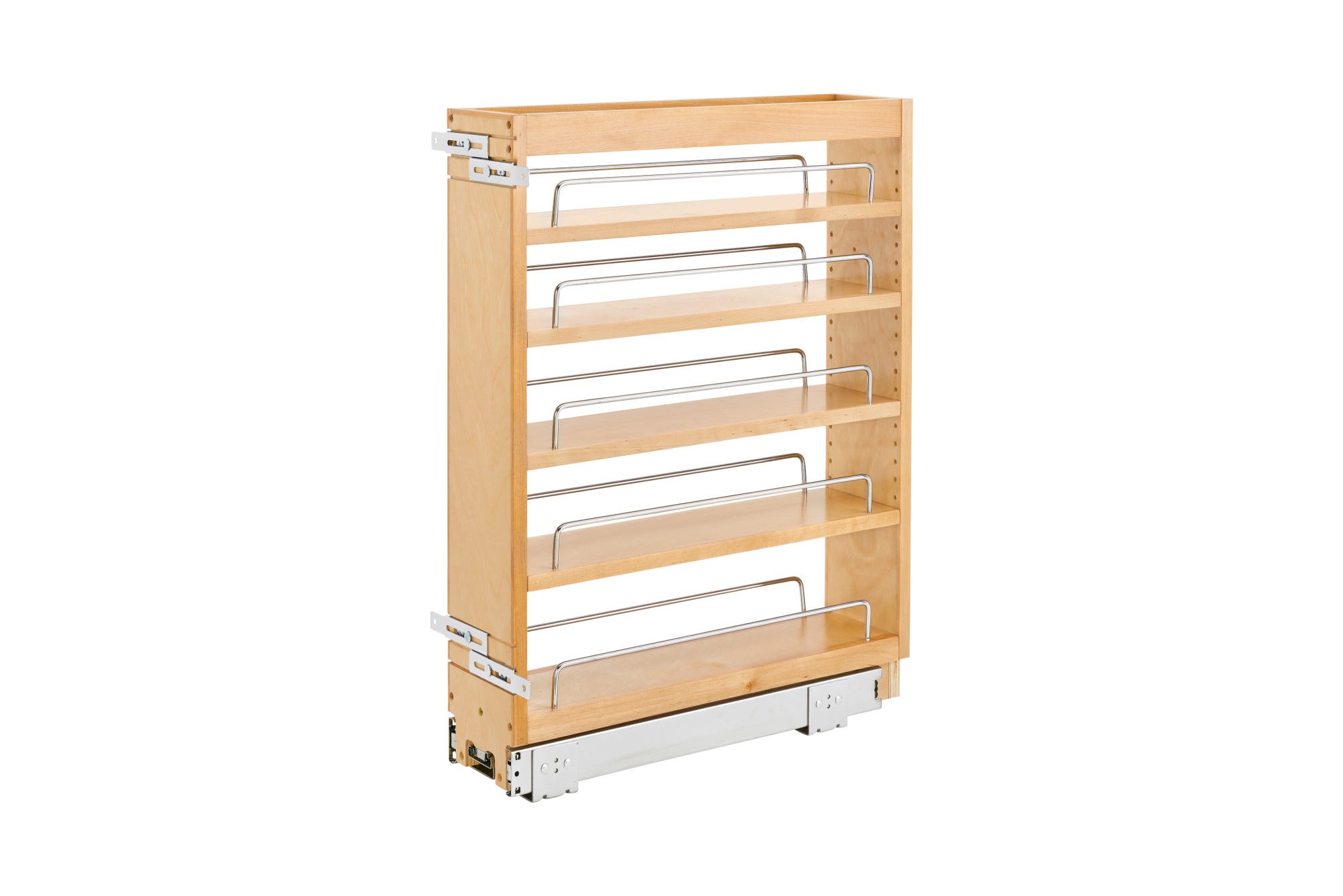 Wood Vanity Cabinet Pullout Organizer