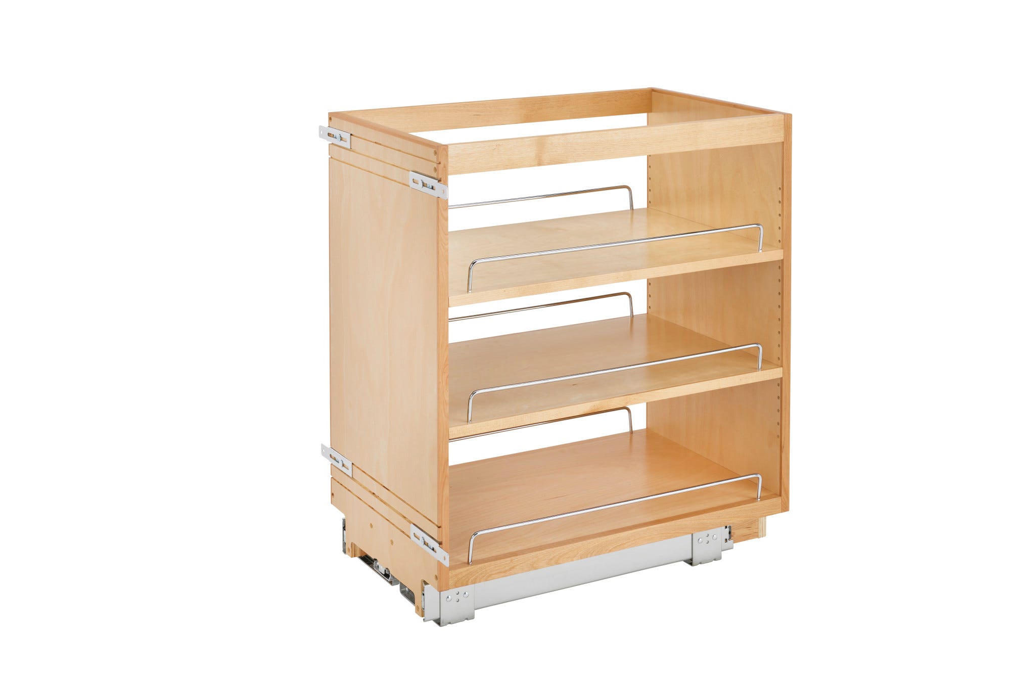 Wood Base Cabinet Pullout Organizer
