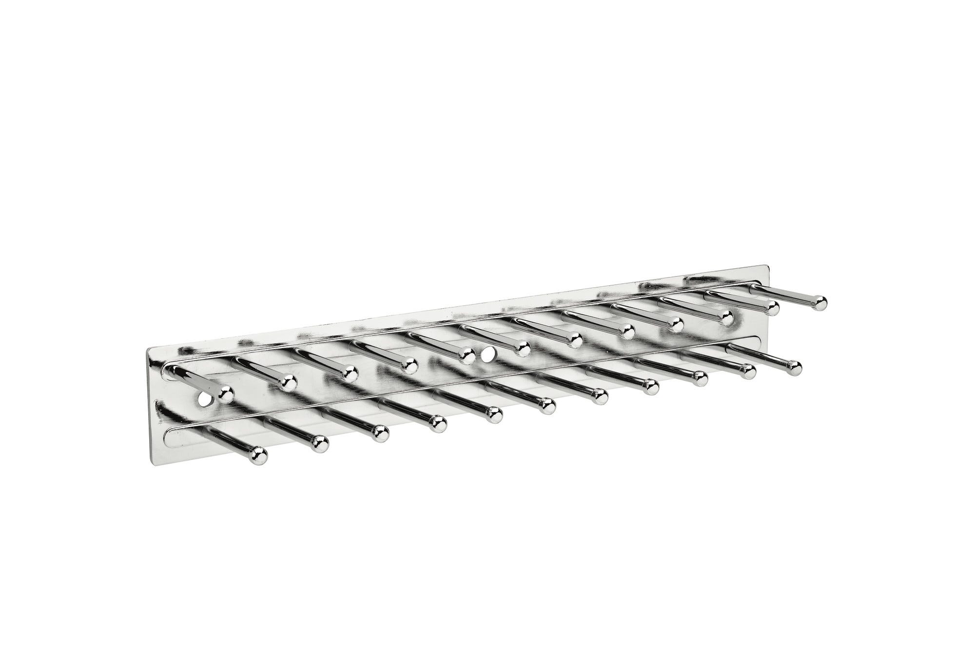 Static Tie Rack for Custom Closet Systems, as shown