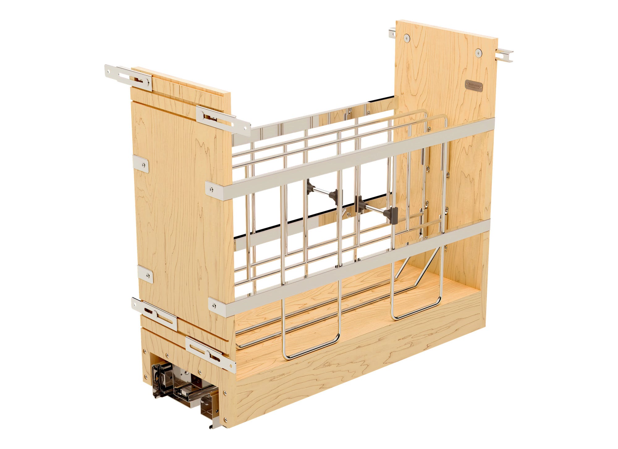 Wood Bakeware Pullout Organizer w/ BB Soft-Close