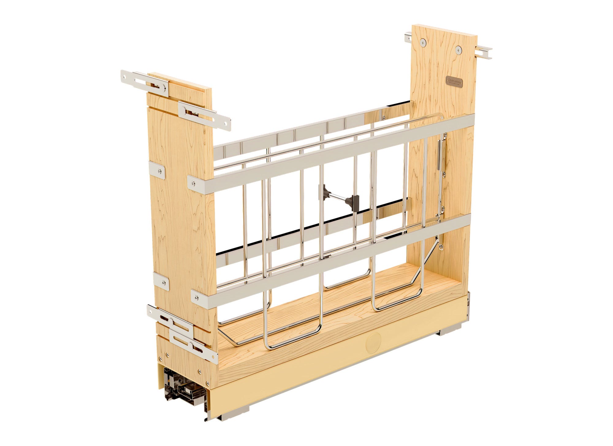 Wood Bakeware Pullout Organizer w/ BB Soft-Close