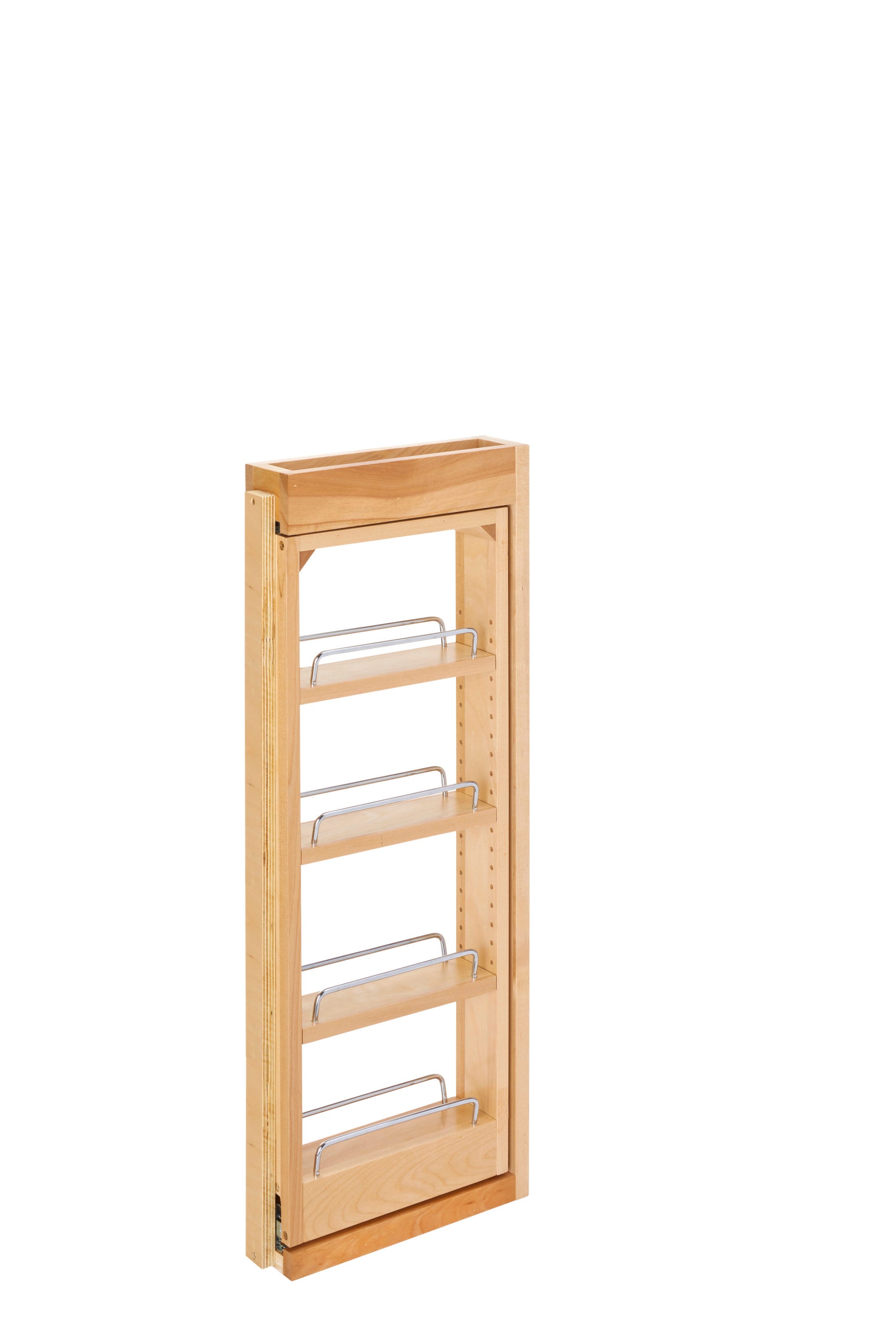 Wood Wall Filler Pullout for 30" H New Kitchen Applications, as shown