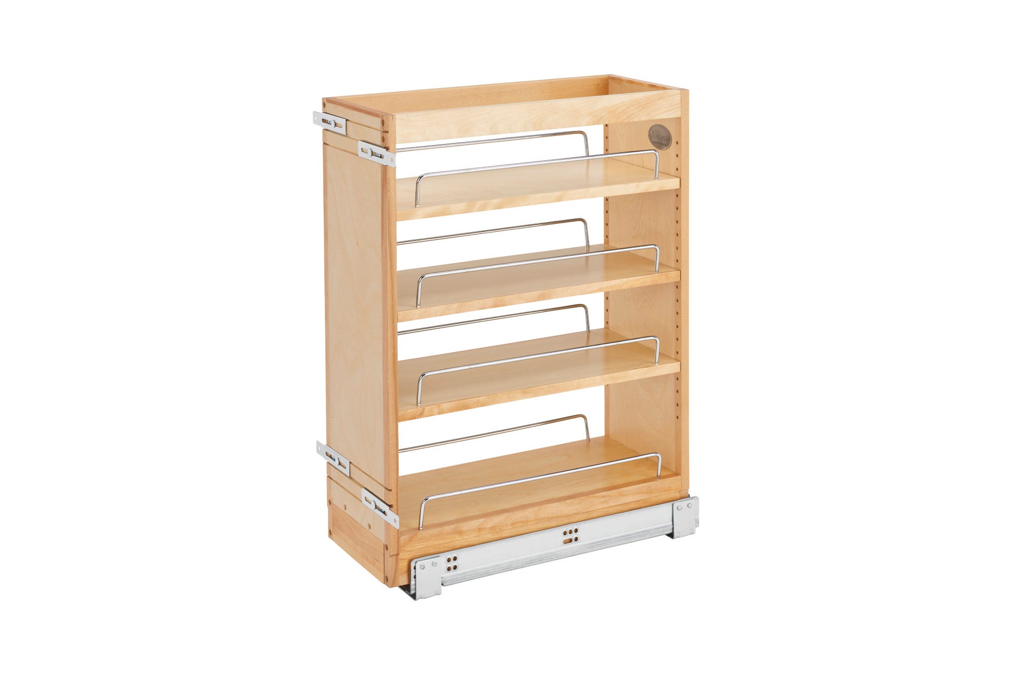 Wood Vanity Cabinet Pullout Organizer