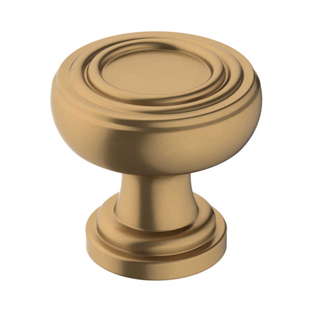 Ville knob, champagne bronze