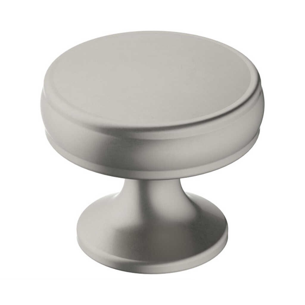 Renown knob, satin nickel