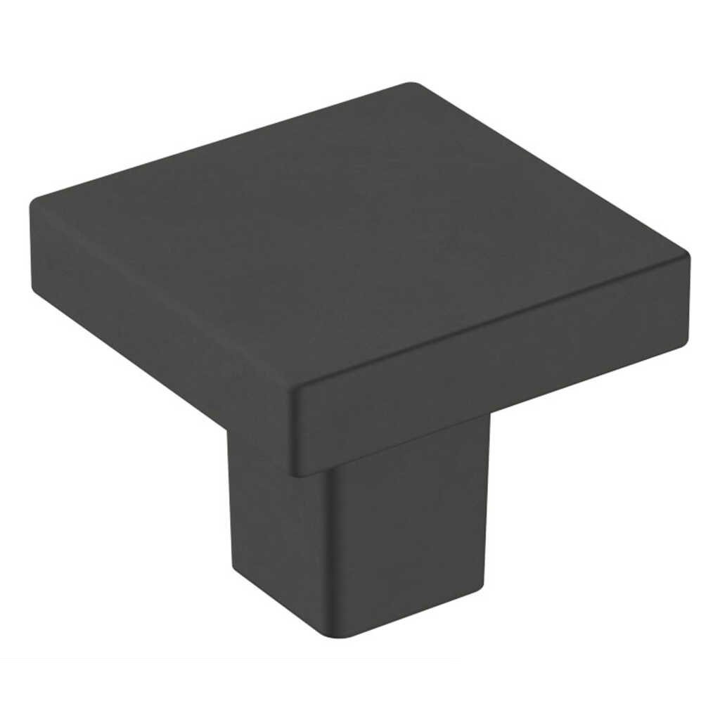 Monument knob, matte black