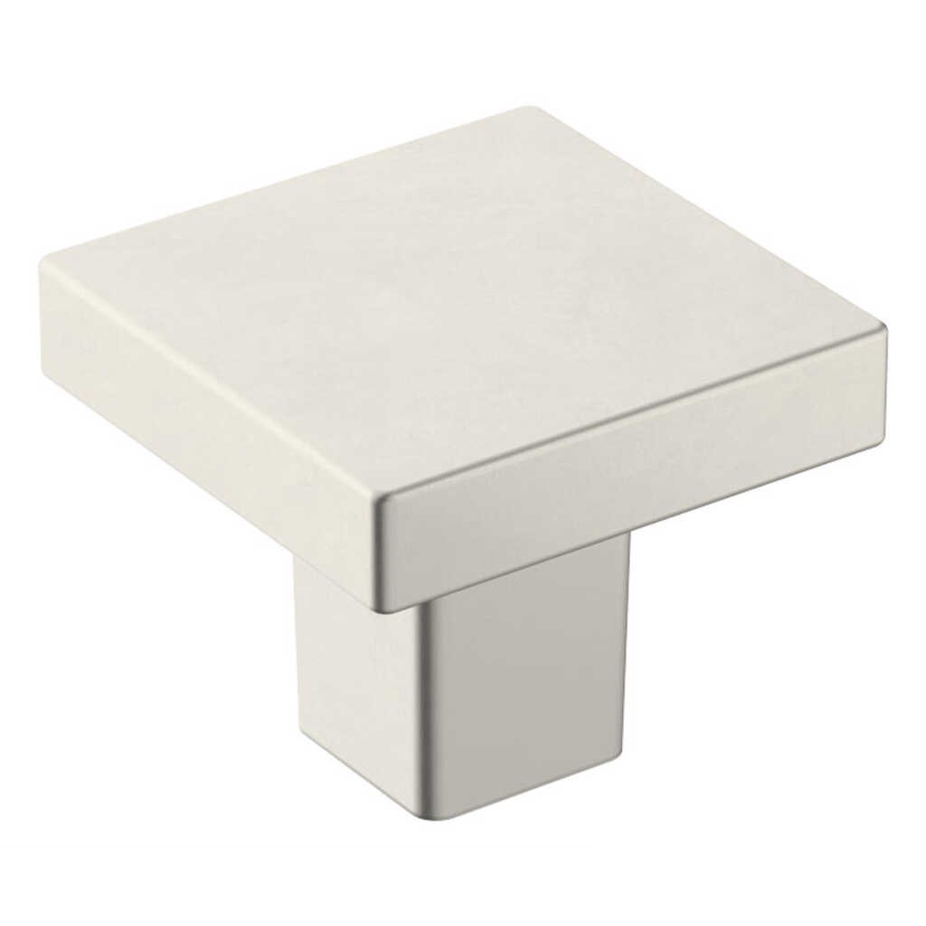 Monument knob, satin nickel