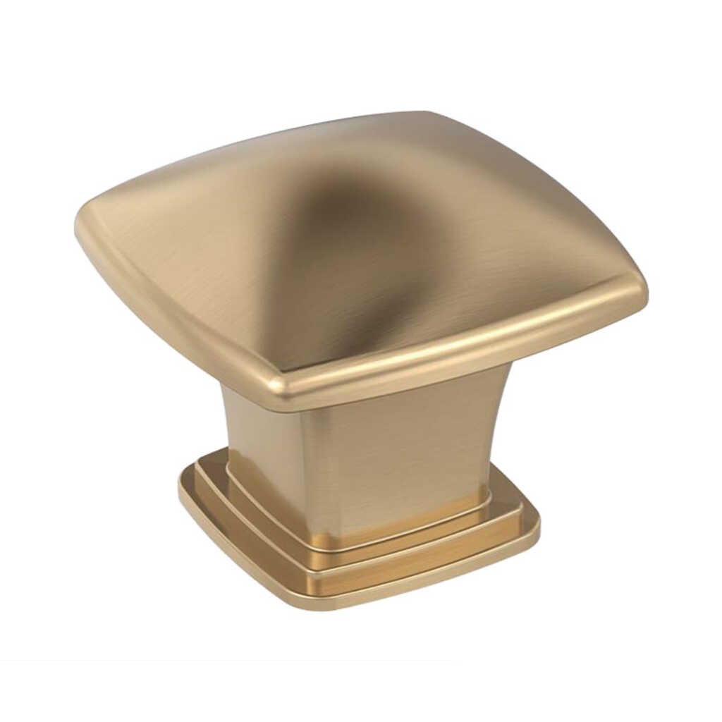 Garfield knob, champagne bronze