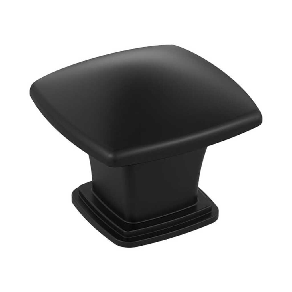 Garfield knob, matte black
