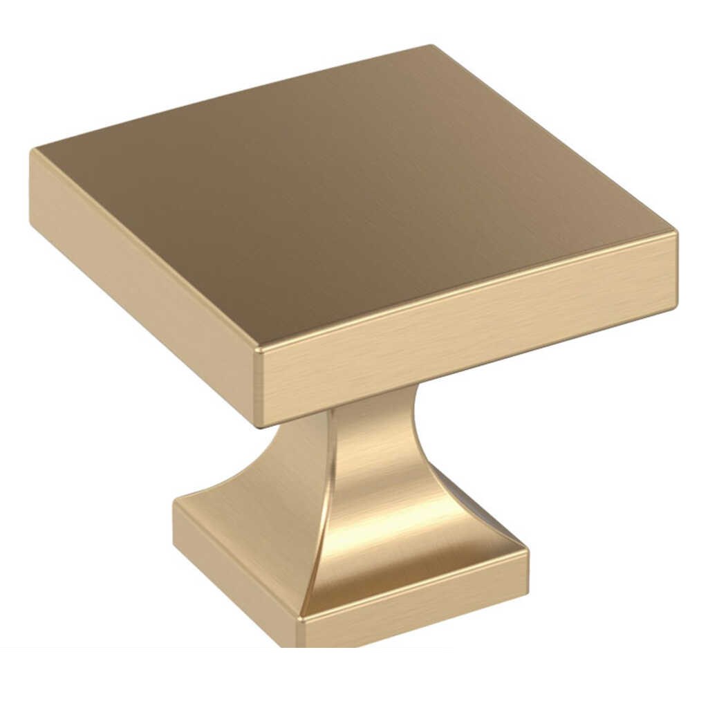 Pedestal knob, champagne bronze