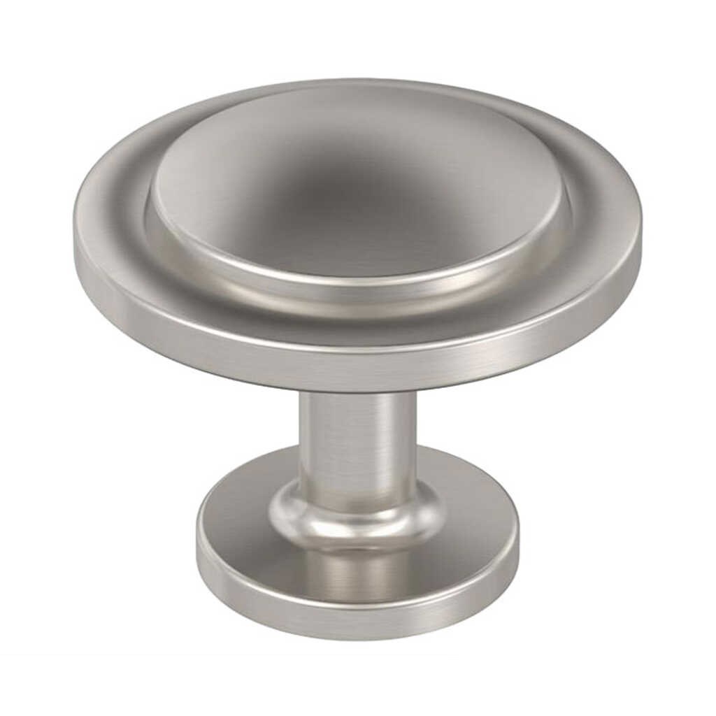 Loop knob, satin nickel