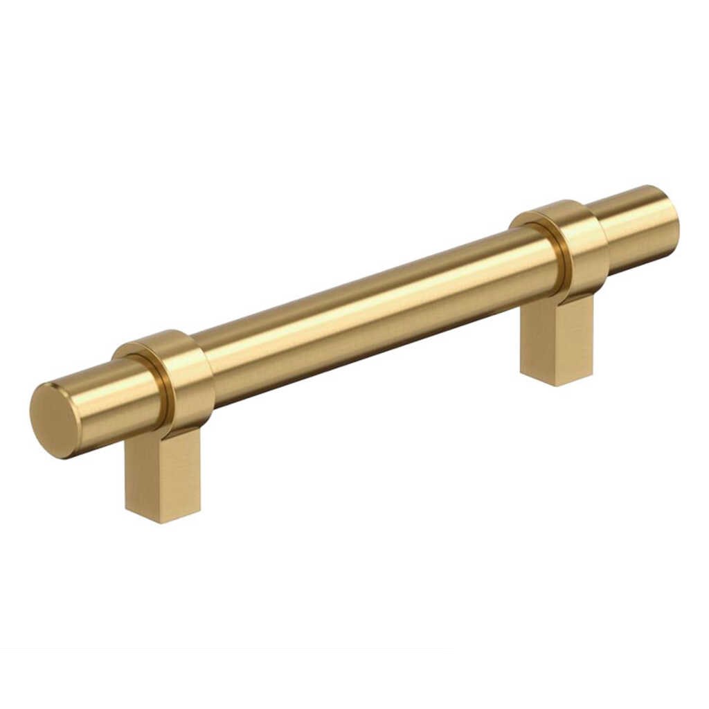 Central pull, champagne bronze