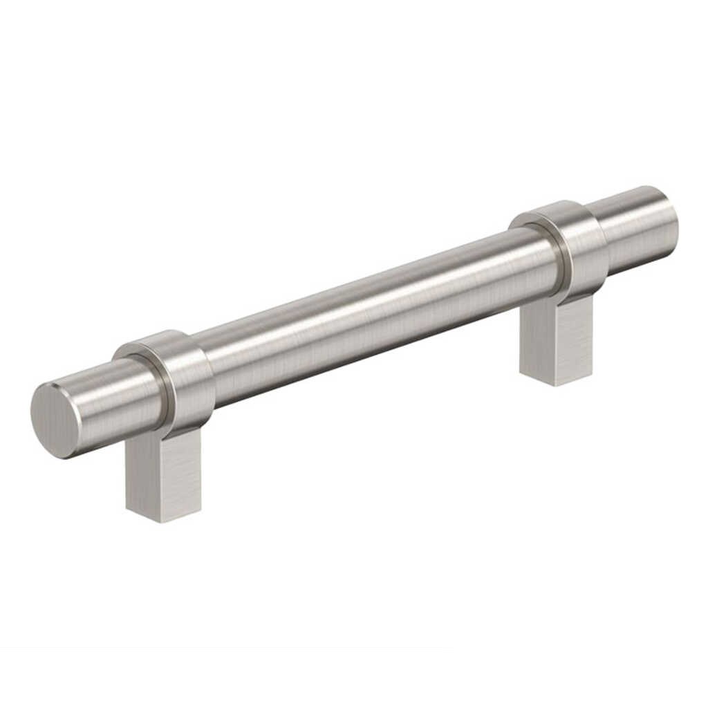 Central pull, satin nickel