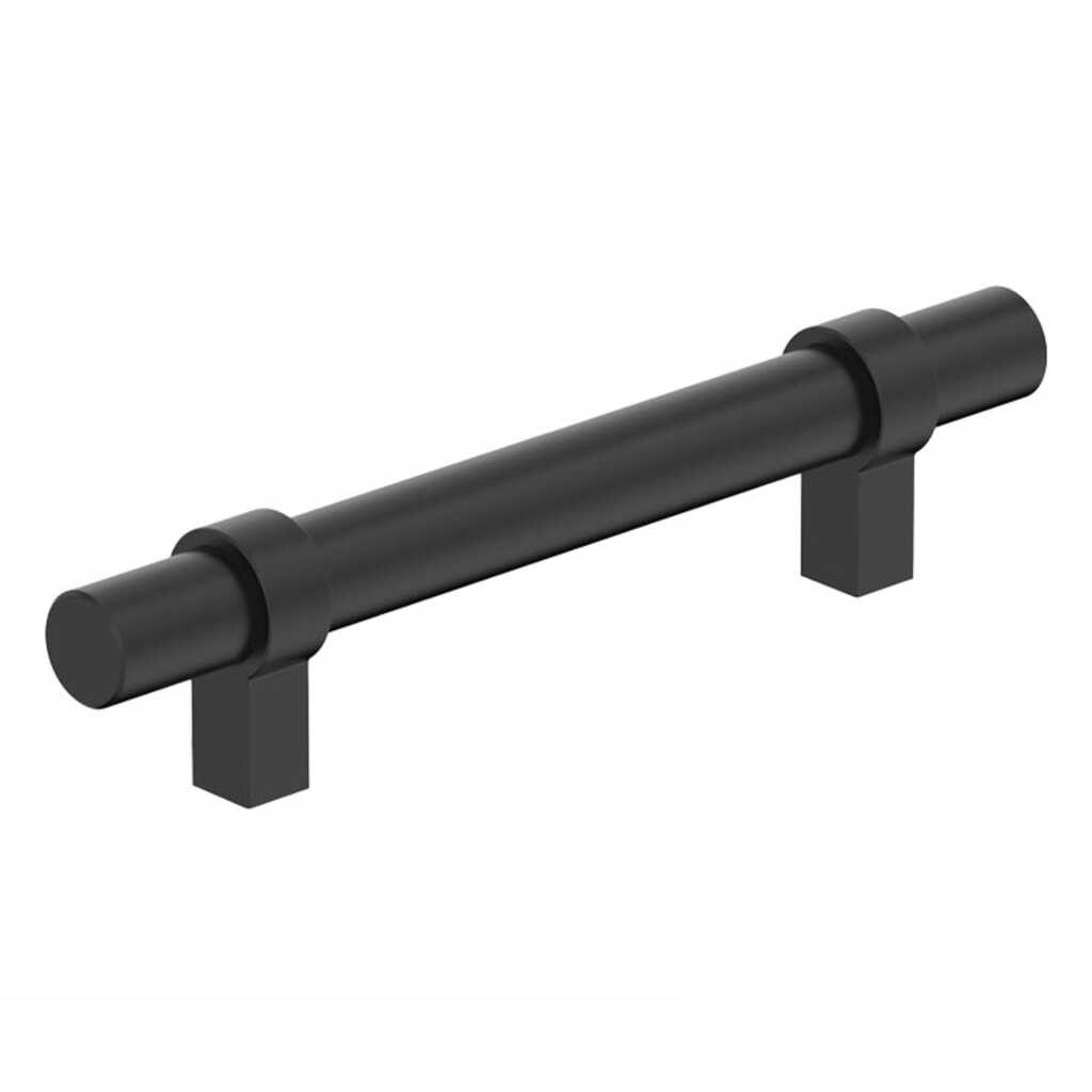 Central pull, matte black