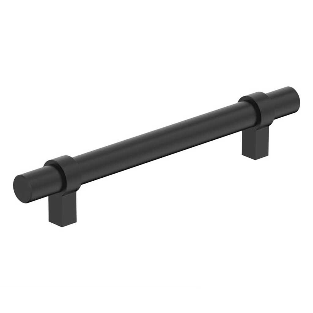 Central pull, matte black