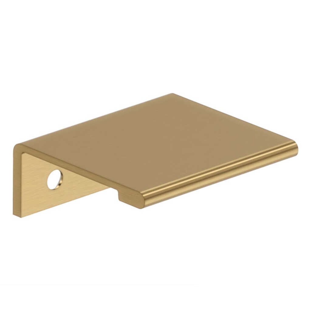 Streamline II edge pull, champagne bronze
