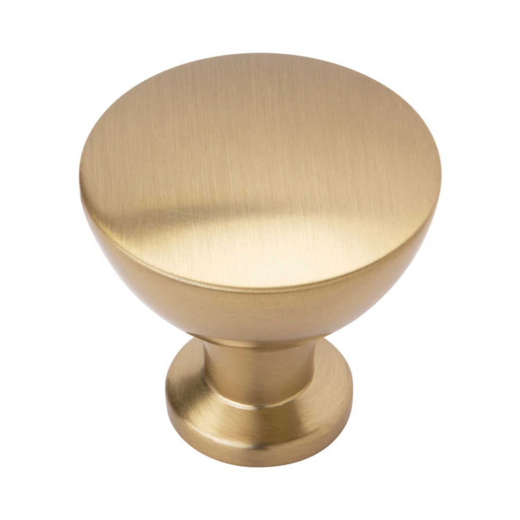 Grail knob, champagne bronze
