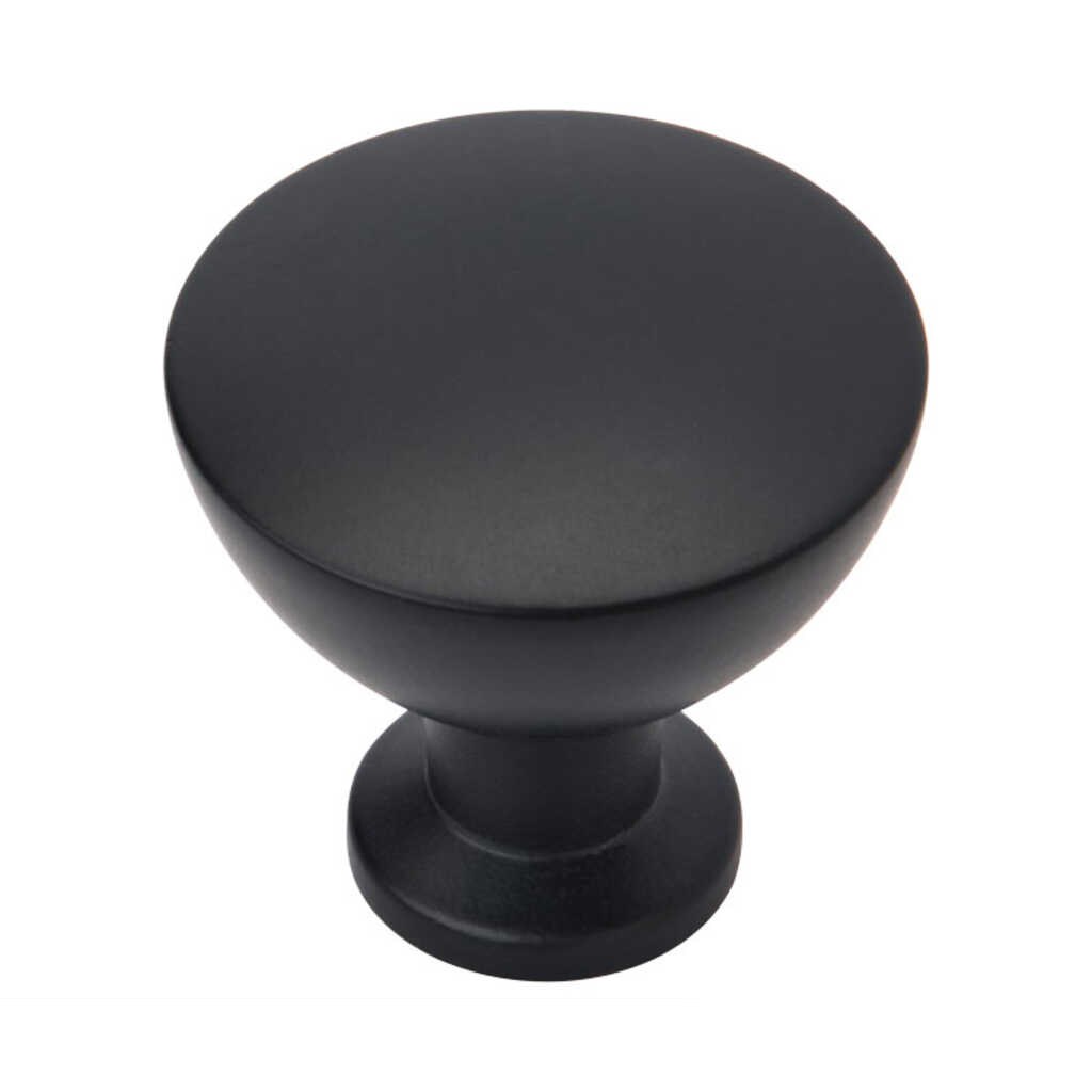 Grail knob, matte black