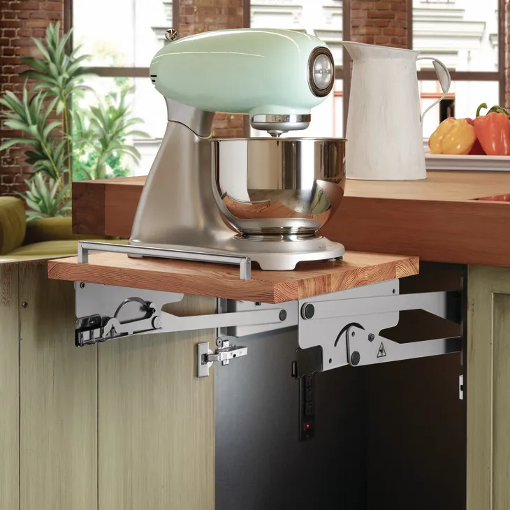 Appliance Lift, Hardware Mechanism, as shown