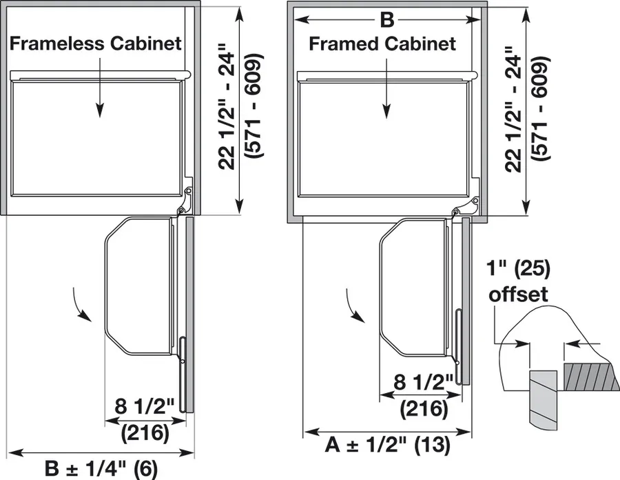 Tandem Pantry, Silver, width 15", for 68" height