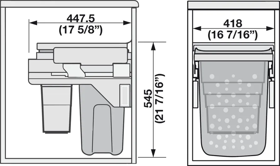 Laundry Hamper, 45 to Short, as shown