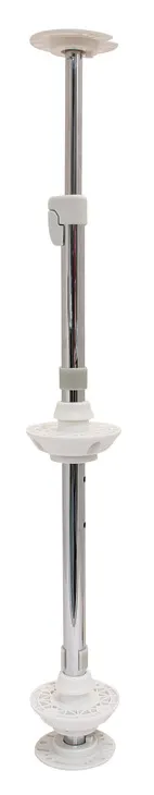 Complete Pole Kit, for Kidney or Full Round Wooden Lazy Susan, as shown