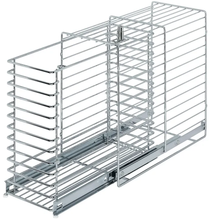 Lockable Base Pull-Out Compartment, Under Sink Storage, as shown