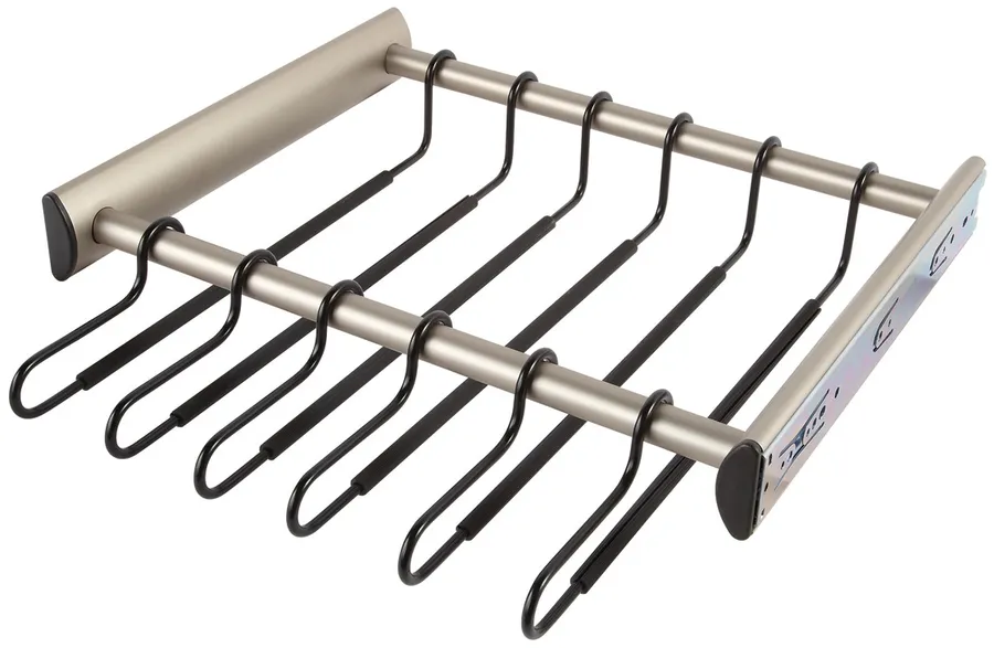 12 Hanger Pants Rack Pull-out, Synergy Collection, 18" Length, as shown