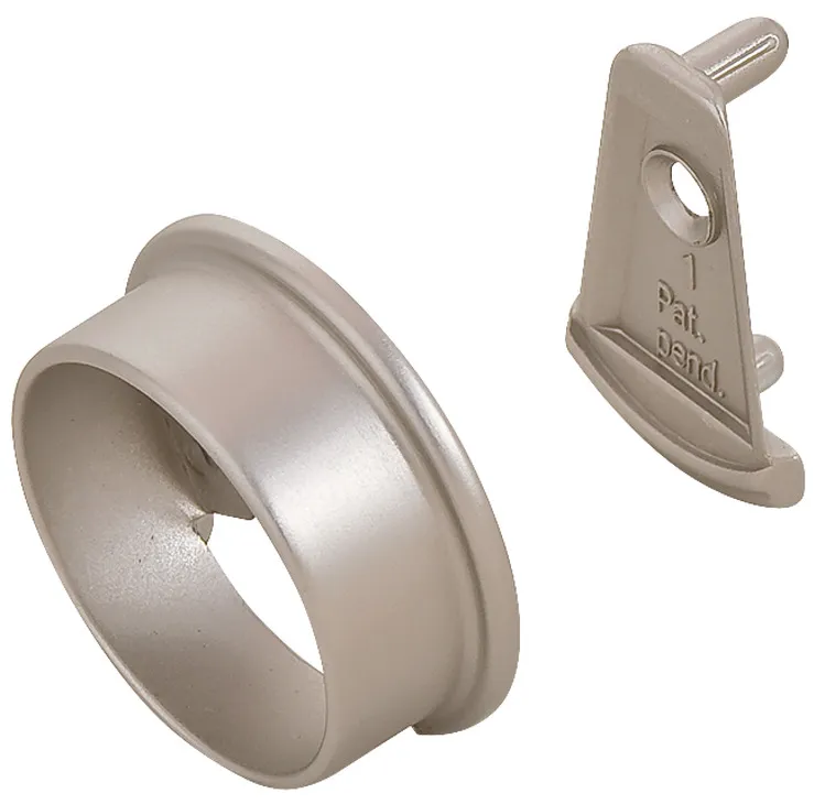 Closet Rod End Support, Synergy Elite Collection, as shown