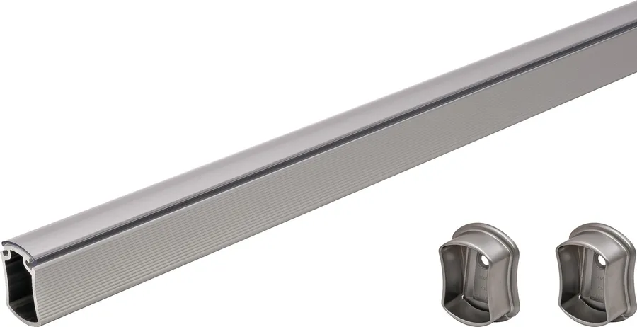Closet Rod with End Supports, Signature Collection, as shown