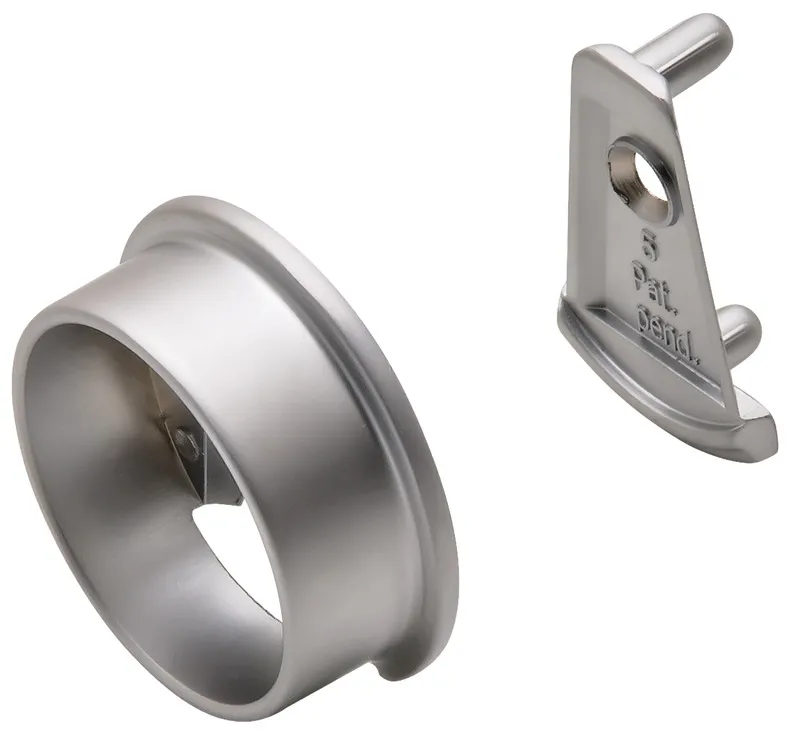 Closet Rod End Support, Synergy Elite Collection, as shown