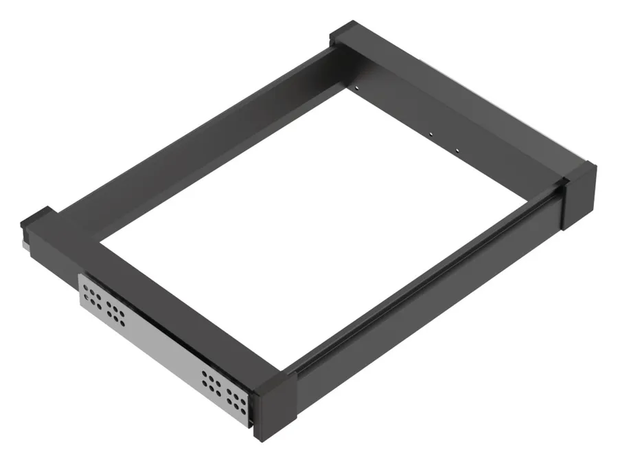 Pull-Out Suspend Frame, Curate, as shown