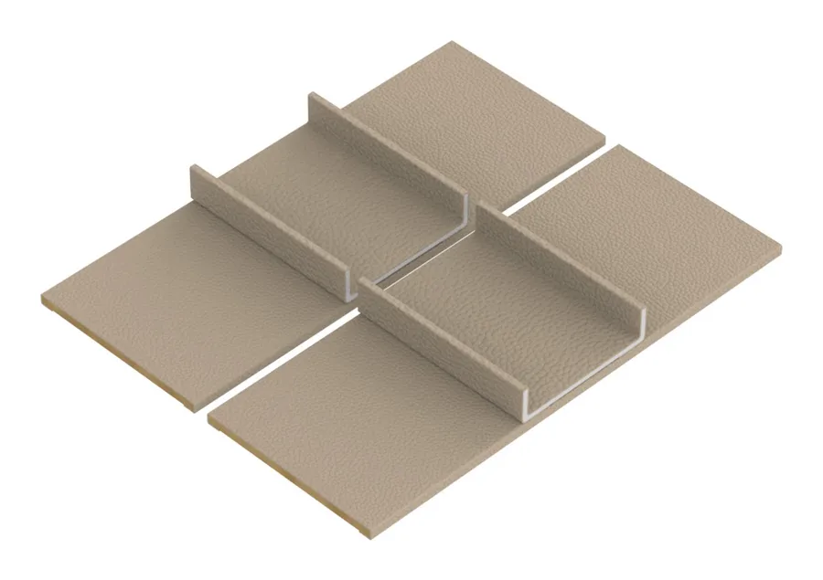 Tie and Belt Organizer Insert Kits, Curate in as shown
