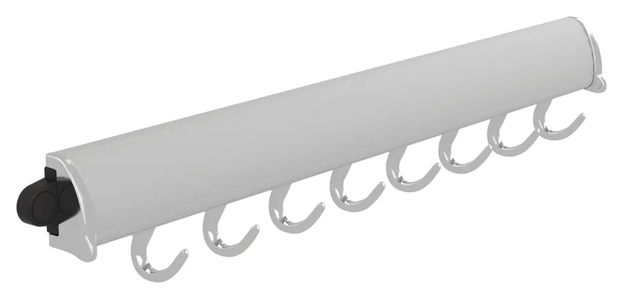Fixed Accessory Hooks, 14 1/8" - 17 7/8" length in as shown