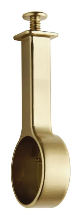 Suspended Closet Rod Support in as shown