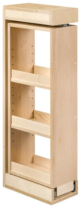 Wall Cabinet Filler, Solid Maple, as shown