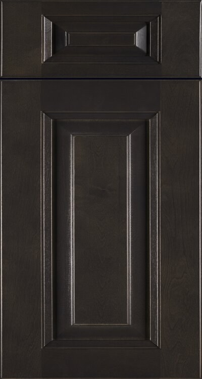 The Aspen Charcoal Gray door