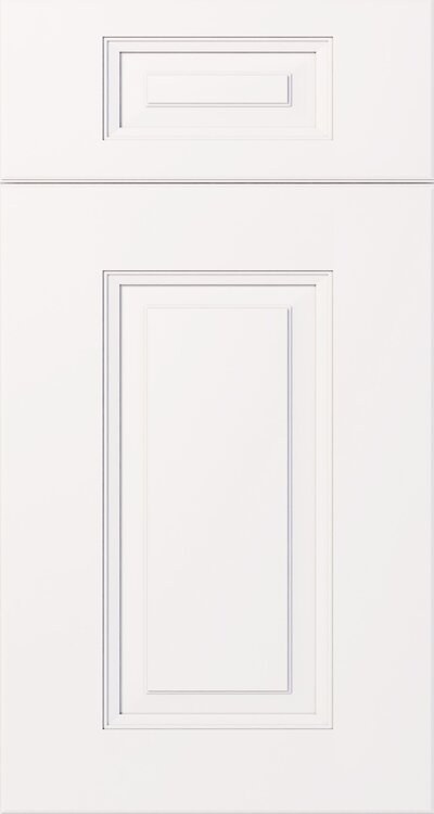 The Aspen White door