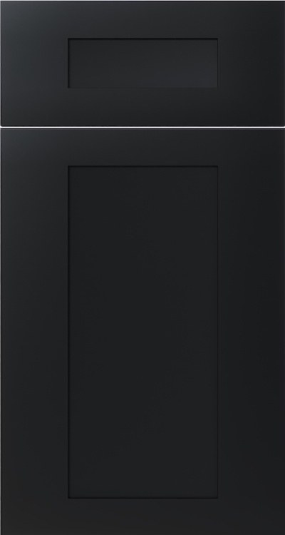 The Iron Black door