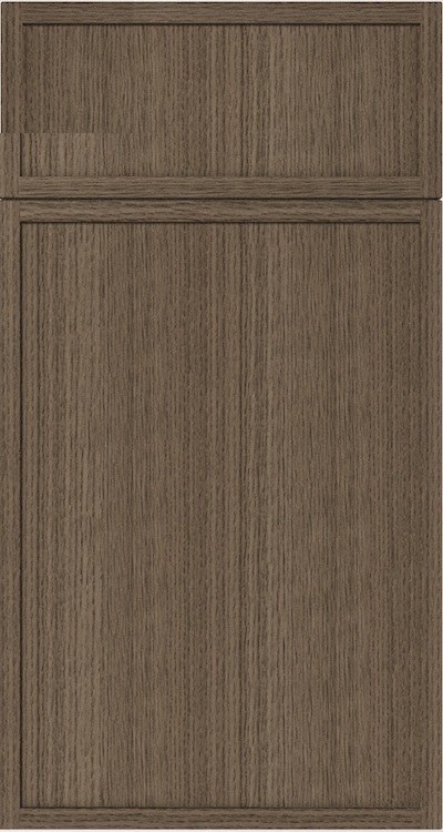 The Slim Amber Oak door