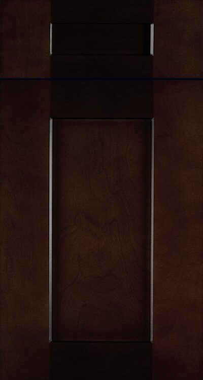 The Shaker Espresso door