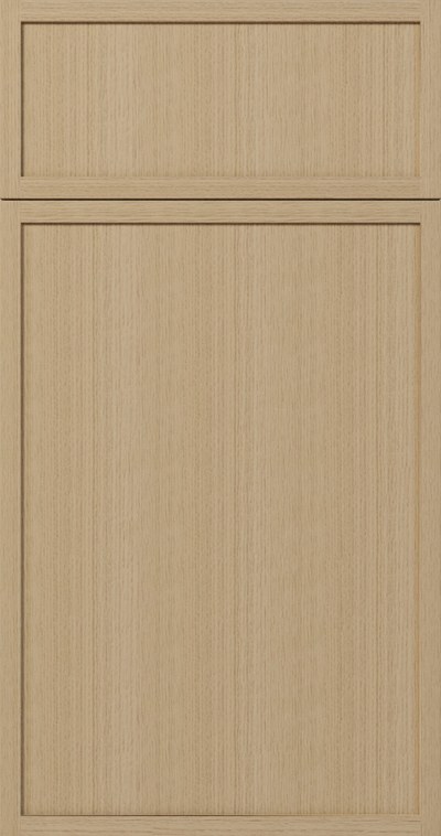 The Slim White Oak door