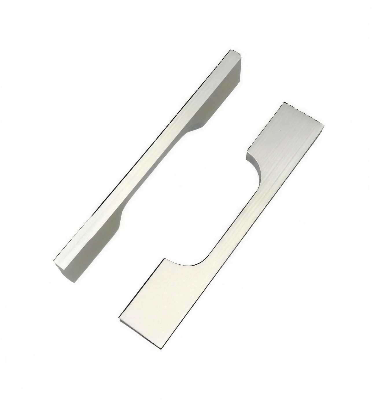 Modern Pull, brushed nickel