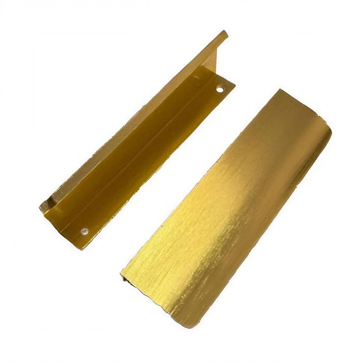 Finger Pull, 96 mm, brushed gold